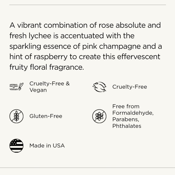 NEST New York lychee rose roller ball travel mini size for purse - Picture 10 of 12